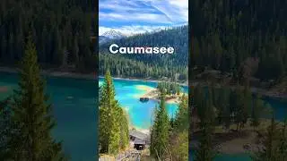 Discover the hidden gem of Caumasee in Switzerland! || Switzerland Tourism 🇨🇭