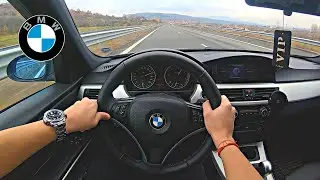 BMW 320d E90 163HP | POV Test Drive (60FPS)