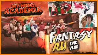 FERIA MEDIEVAL junto a la clase 1A - ⚔️MHA FANTASY AU COSPLAY⚔️