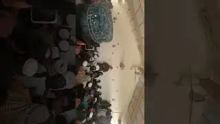 نوابزادہ گہرام بگٹی اپنے امام سے خطاب کرتے ہوئے