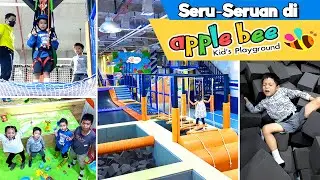 APPLE BEE KIDS PLAYGROUND | Lebih Murah Di Banding Kidzooona !! Wahana nya Ga Kalah Seru !!