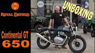 Royal Enfield Continental GT 650 - UNBOXING