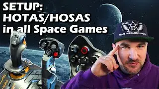 Setup Your HOTAS for Space Games like X4, Elite Dangerous or Star Citizen
