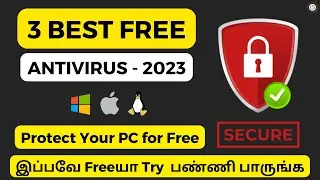 Top 3 Best Free Antivirus for Windows Of 2023  Free Antivirus Software for Windows – Tamil💯🔥