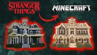I Made STRANGER THINGS 4 Creel House in MINECRAFT