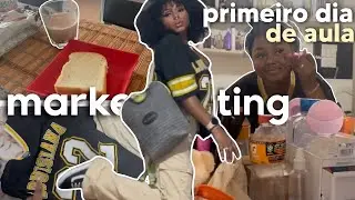 MEU PRIMEIRO DIA NA FACULDADE + arrume-se comigo *me perdi* 🤧😬