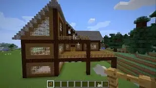 how to : build a modern house (Minecraft)