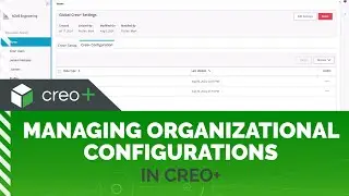Organizational Configuration Management for Creo+