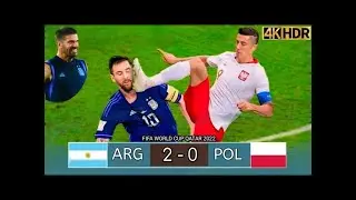 ARGENTINA 2-0 POLAND MATCH FULL VENDÉE WORLD CUP QATAR 2022 ALL GOALS Highlights 4k Ultra HD