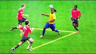 É por isso que Ronaldinho é o MESTRE dos dribles do futebol!