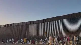 Migrant surge at the US-Mexico border