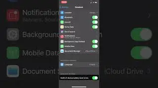 Danalock recommened iOS app Settings