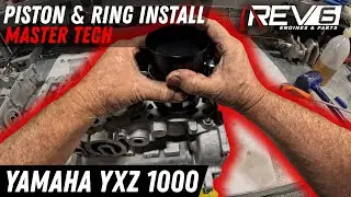 YXZ 1000R Engine Build (Part 1) | Piston & Ring Install POV