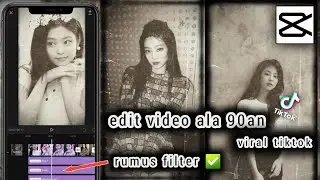 Edit viral 90s style video (by TikTok.) | CAPCUT part 3