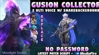 New!! Script skin Gusion Collector• No password• New patch• MediaFire•|| Mobile Legend Bang Bang