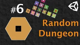 Dungeons in Unity - hexagonal rooms