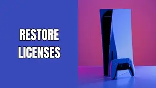How to restore licenses on your PS5