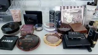 Bronzer & Highlighter Declutter