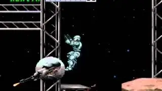 Robocop vs. Terminator (SNES): Ladder Trick