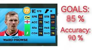 I took 100 Free kicks with Ward-Prowse.. 🤩