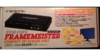 XRGB-mini Framemeister Compact Up Scaler Unit Unboxing!