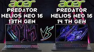 Acer Predator Helios Neo 16 13th Gen vs 14th Gen | Best Acer Gaming Laptops | Tech compare