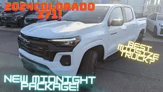 What's new? 2024 Chevrolet Colorado Z71 Midnight Edition!