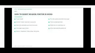 Title:  Day 12 – Tables, Headers & Footers, Page Numbers, and Saving as PDF |