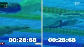 CAELEB DRESSEL vs JOSEPH SCHOOLING (100fly)
