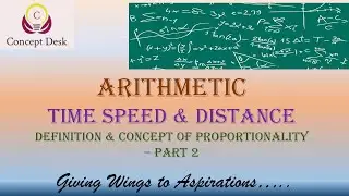 TSD || Definition & Concept of Proportionality || Part 2
