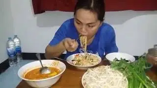 วิธีทำหมี่กะทิ BY แม่มะลิ