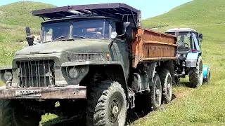 Трактор МТЗ-892 vs Грузовик УРАЛ | Сравнение 4х4 или 6х6