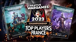 Compétition Warhammer 40.000 - Thousand sons VS Black templar