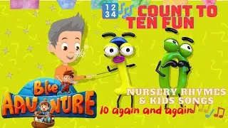 🔢🎶 "Count to Ten Fun | Learn Numbers with Exciting Kids Song and English Nursery Rhyme!" 🌈👶✨