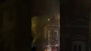 Пожар в отделе полиции Саратов