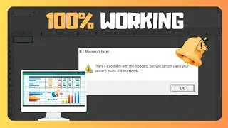 Fix CLIPBOARD ERROR in Excel – No More Copy-Paste Issues!