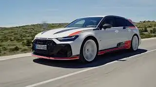 WILD Audi RS 6 GT in action! Driving Footage of the NEW RS 6 GT