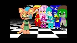 willy and Tito and cammy and knighty knight and siren Sara and arty meet Annie aka my oc.^^