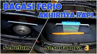 Bagasi Ferio akhirnya kembali ke Original dan rapi