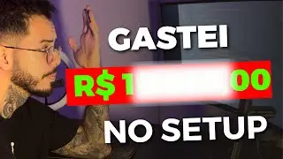 Quanto gastei no meu SETUP GAMER para programar!
