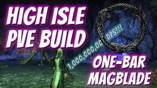 One bar to rule them all! High Isle Magicka Nightblade PVE Build 