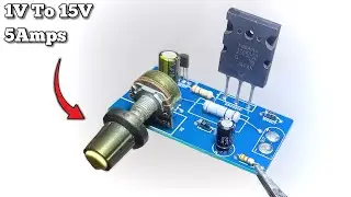 Voltage Regulator • 1V to 15V | 5Amps • JLCPCB ✓