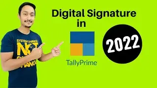 Digital Signature in Tally Prime 2022
