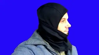 Купил Флисовую Балаклаву. Подшлемник балаклава с Алиэкспресс