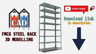 FMCG RACK 3D MODELLING TUTORIAL 2021