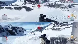 STAR WARS BATTLEFRONT W/ Big Dinosaur