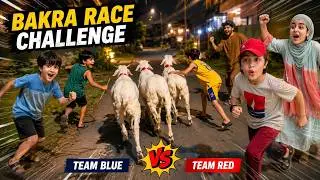Sub Bakron Ka Race Challenge Karwa Dia? 🐐 Itnay Saray Bachay A Gaye? 😂 | Rida Naqqash