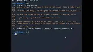 Git - How to Initialize a new Local Git Repository