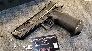 EMG TTI Airsoft Pit Viper John Wick 4 unboxing and testing