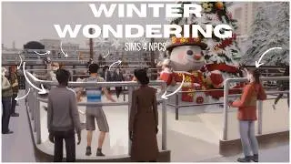 Sims 4 Mod Showcase Winter Wondering NPC Pack | Animated Deco Sims